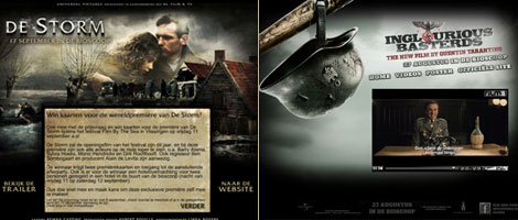 stormbasterds De prijsvraag van De Storm en de MSN special van Inglourious Bastards